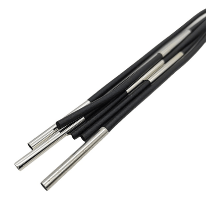 Female Rubber Black Long Earrings / Stylish Handmade Jewelry in Punk Style