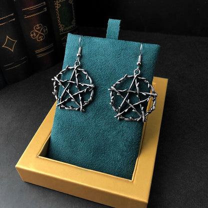 Glory Pentagram Earrings