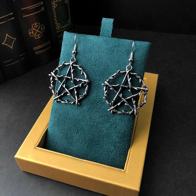 Glory Pentagram Earrings