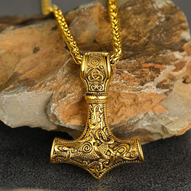 Poseidon Trident Necklace Ancient Greek Mythology Pendant
