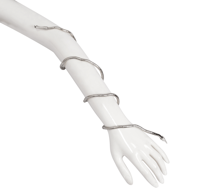 Gothic Curved Snake Necklace / Zinc Alloy Adjustable Bracelets / Multi-purpose Jewelry