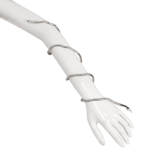 Gothic Curved Snake Necklace / Zinc Alloy Adjustable Bracelets / Multi-purpose Jewelry