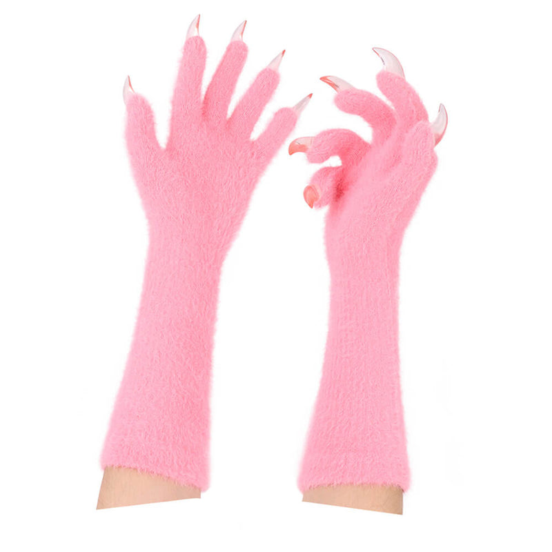 Gothic Cosplay Long Ghost Beast Claw Gloves