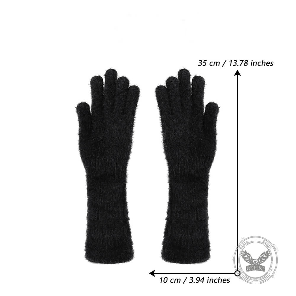 Gothic Cosplay Long Ghost Beast Claw Gloves