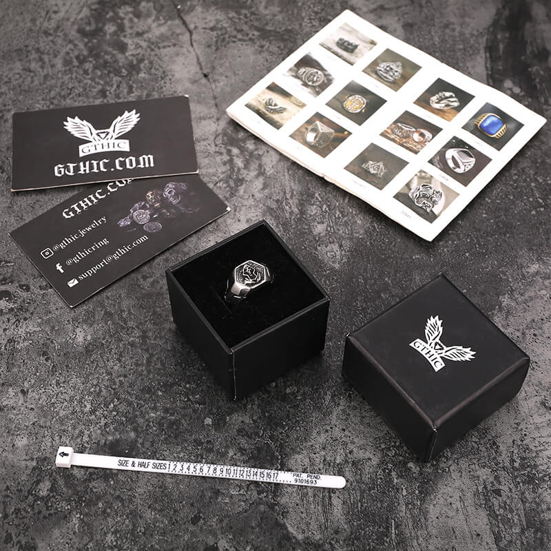 Grim Reaper Skull Stainless Steel ’s Ring