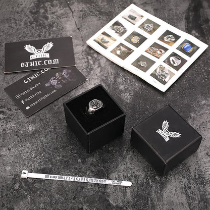 Grim Reaper Skull Stainless Steel ’s Ring