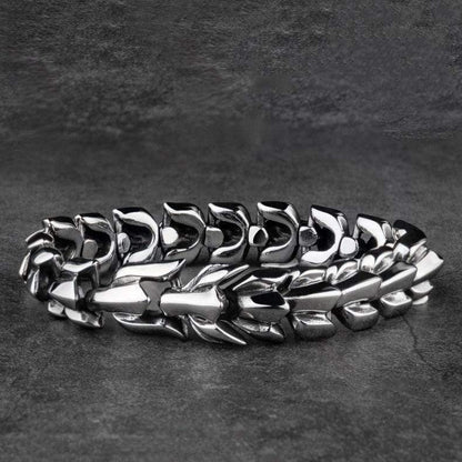 Dragon Scale Stainless Steel Bracelet