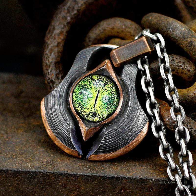 Retro Ax Sterling Silver Pendant