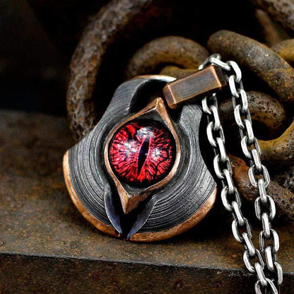 Retro Ax Sterling Silver Pendant