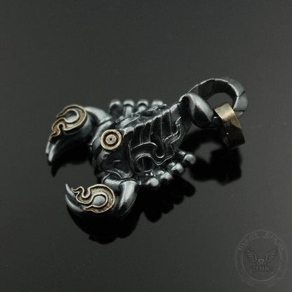 Blazing Scorpion Copper Animal Pendant