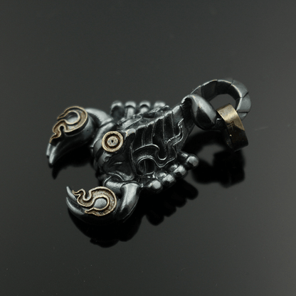 Blazing Scorpion Copper Animal Pendant