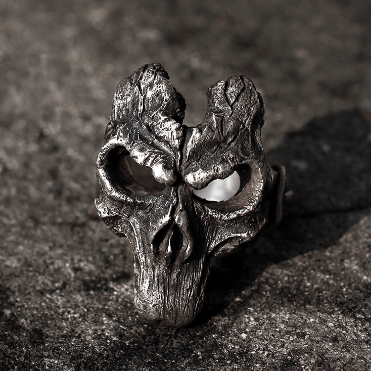 God of War Skull Sterling Silver Darksiders Ring
