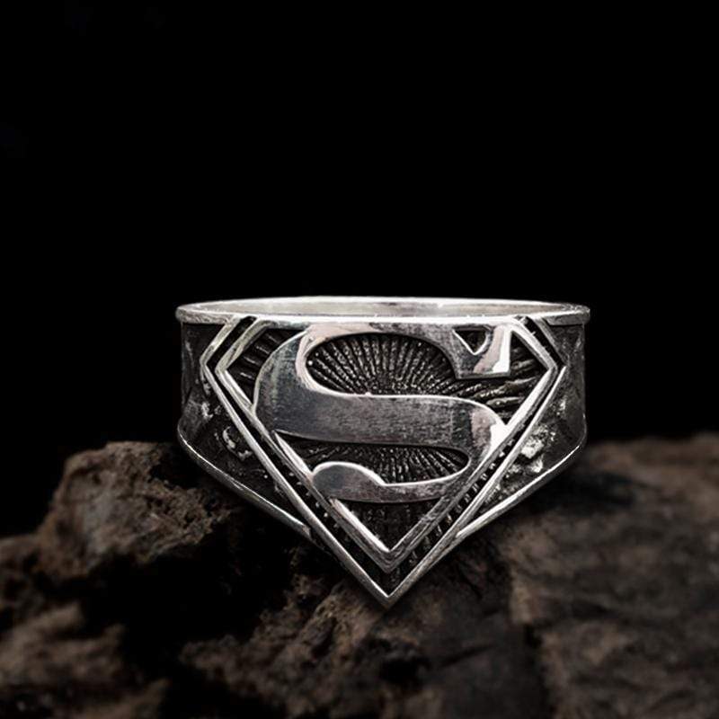 Letter "s" Sterling Silver Ring