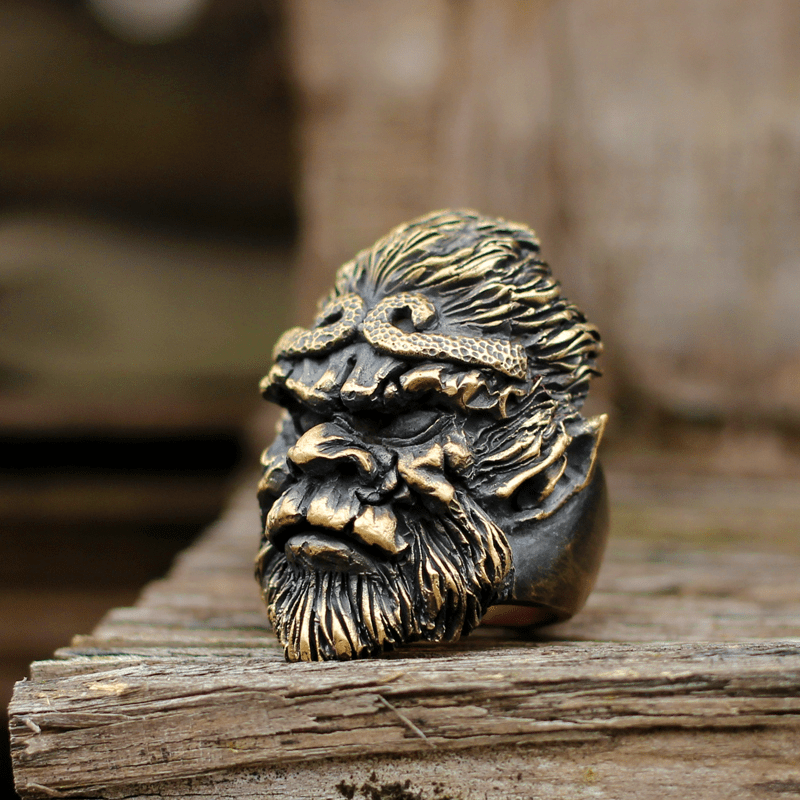 Journey to the West Monkey King Wukong Brass Ring