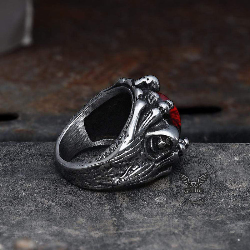 Eye of Sauron Stainless Steel Ring
