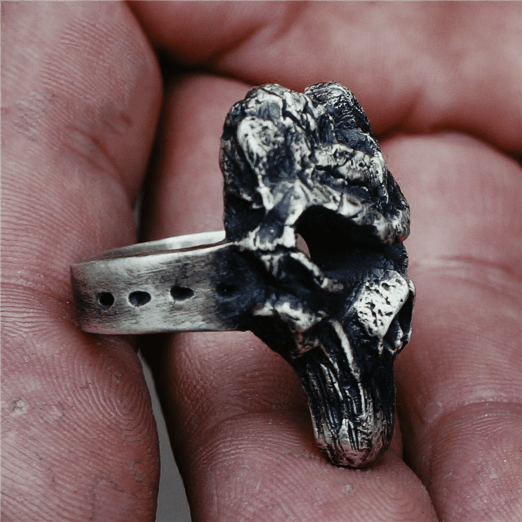God of War Skull Sterling Silver Darksiders Ring