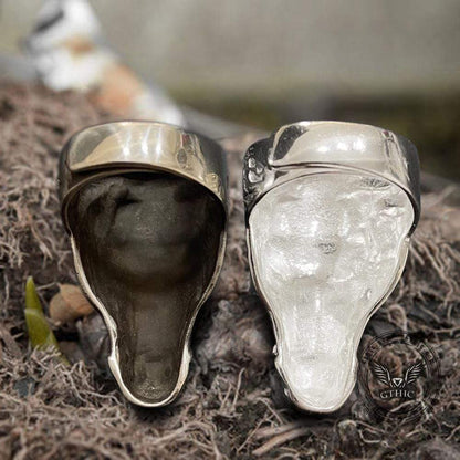 Horse Head Sterling Silver Animal Ring