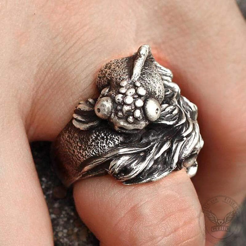 Lucky Carp 925 Silver Ring