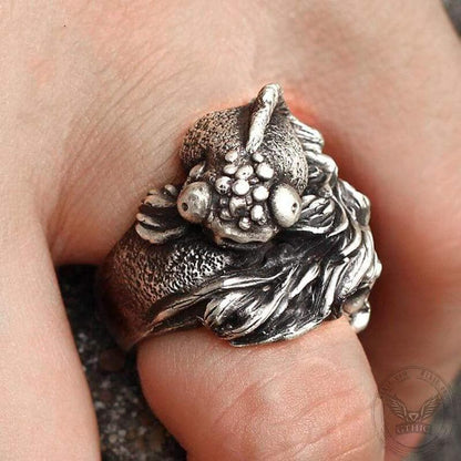 Lucky Carp 925 Silver Ring