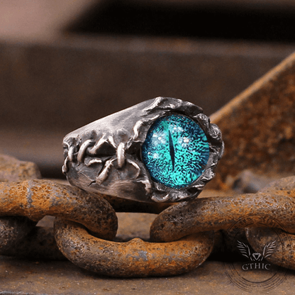 Magic Eye Sterling Silver Ring