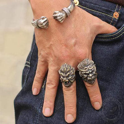 Journey to the West Monkey King Wukong Brass Ring