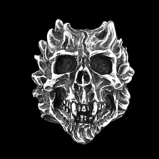 Hellfire Skull Ring