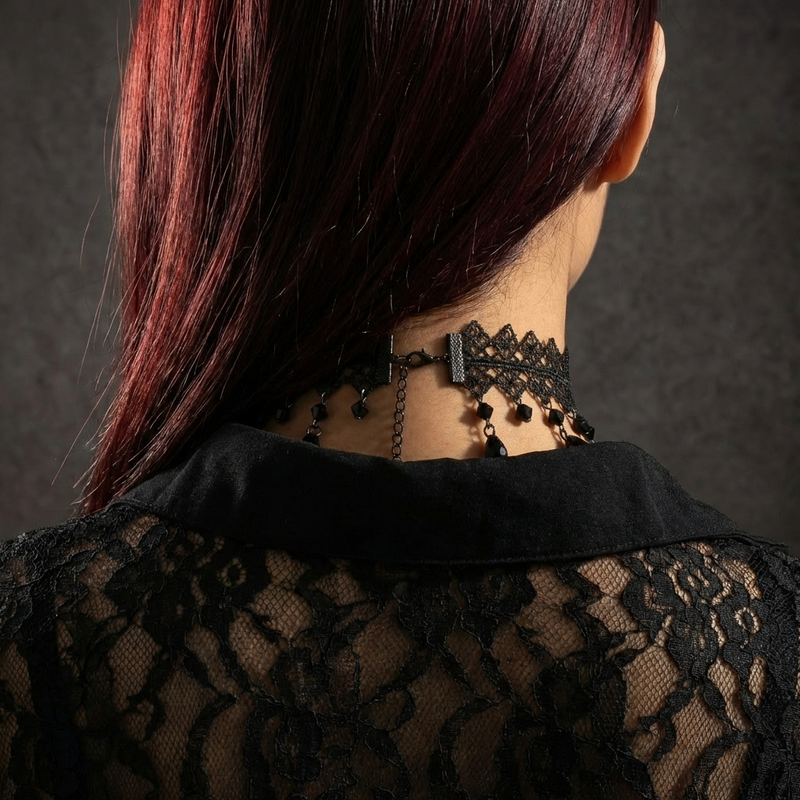 Black Lace Choker
