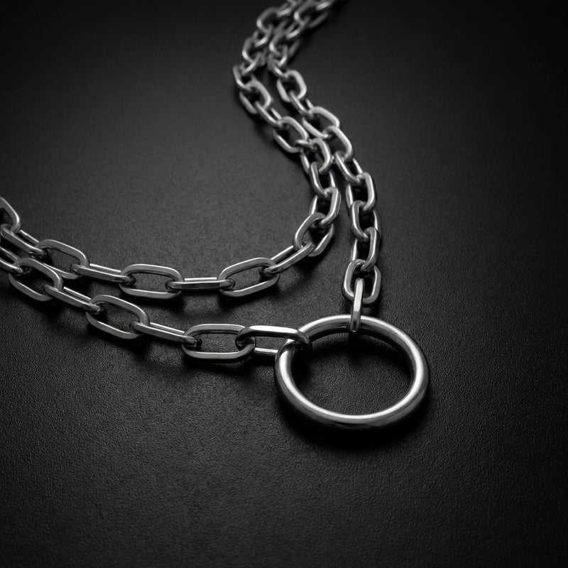 Layered O-chain Necklace
