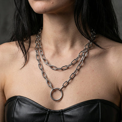 Layered O-chain Necklace