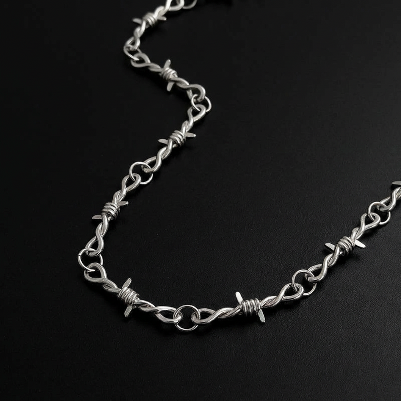 Barb Wire Necklace