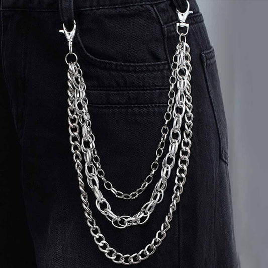 Hip Hop Multi-layer Chain Alloy Pants Chain
