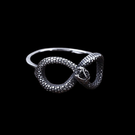 Infinity Snake Ring