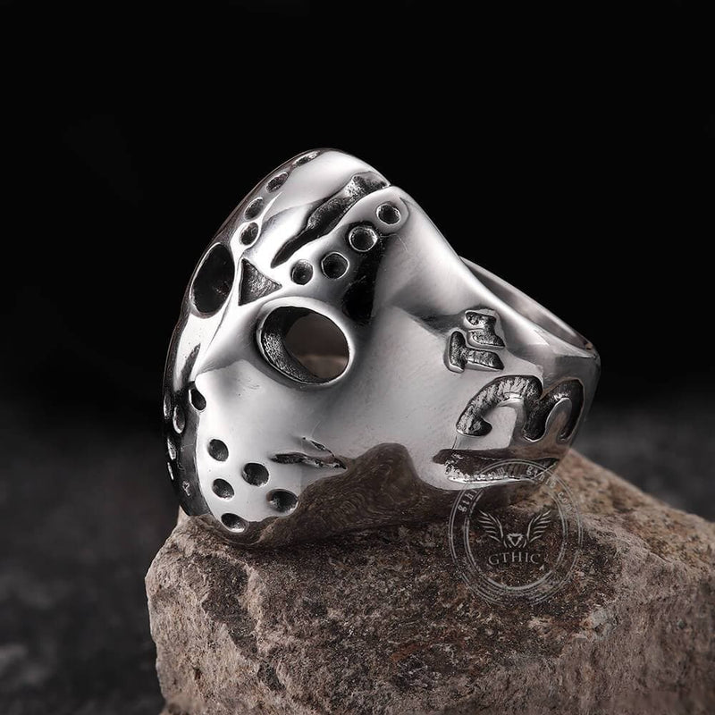 Jason Voorhees Stainless Steel the 13th Ring