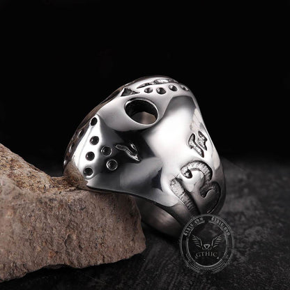 Jason Voorhees Stainless Steel the 13th Ring
