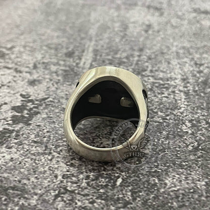 King of the Prairie Sterling Silver Lion Ring