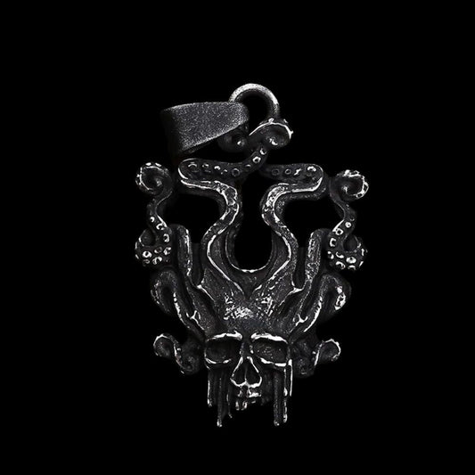 Kraken Skull of Death Pendant