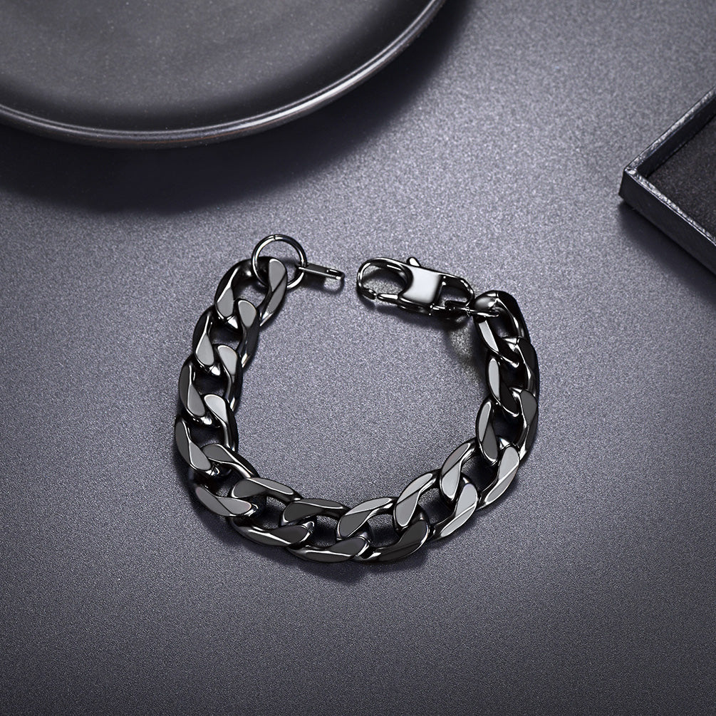 Cuban Link Chain Bracelet for