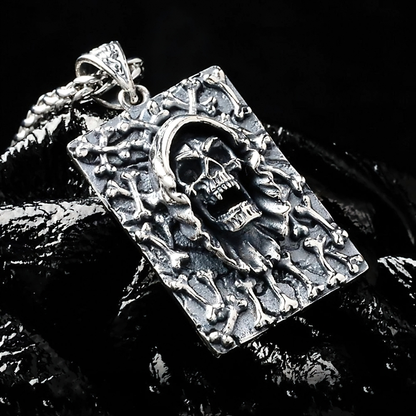 Rock Style Sterling Silver Pendant / Accessories Devil Skull / Alternative