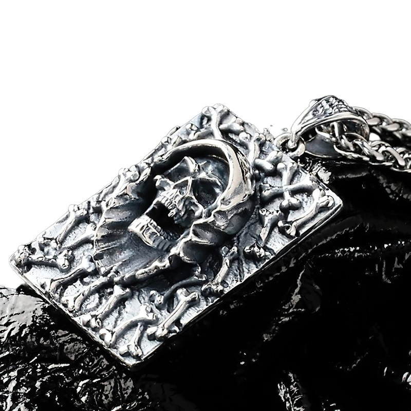 Rock Style Sterling Silver Pendant / Accessories Devil Skull / Alternative