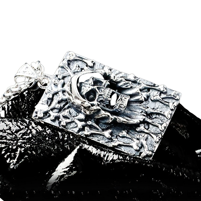 Rock Style Sterling Silver Pendant / Accessories Devil Skull / Alternative