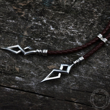 Minimalist Arrowhead Sterling Silver Bolo Tie