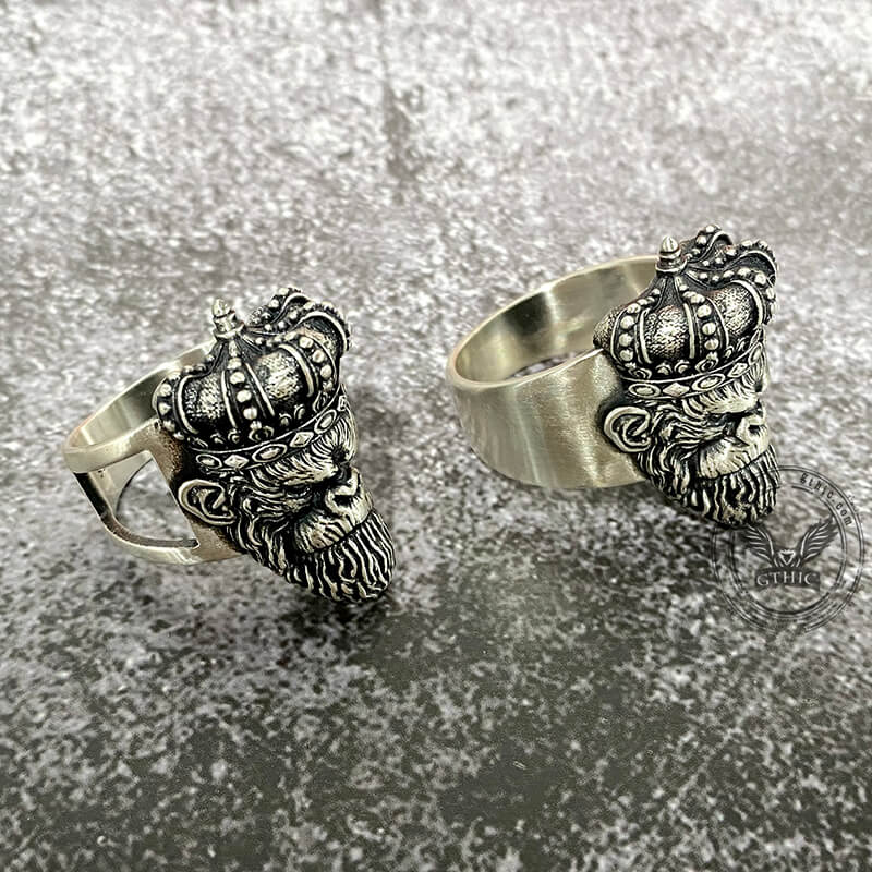 Monkey King Sterling Silver Ring