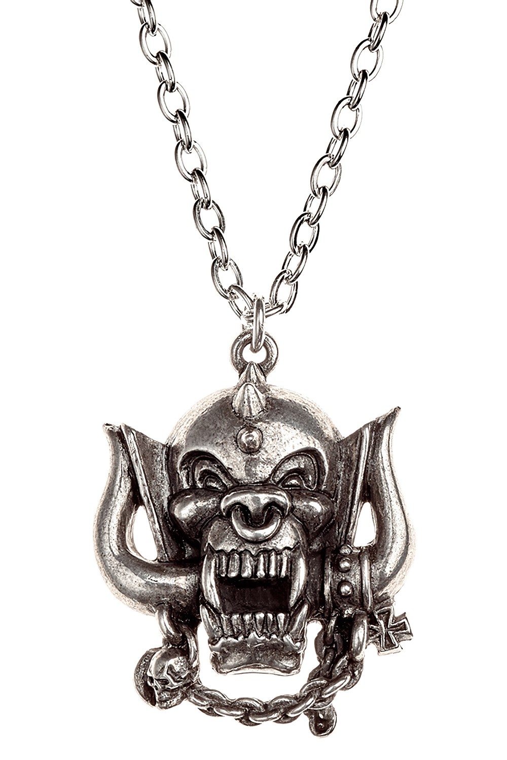 Motorhead Snaggletooth War-pig Skull Pendant