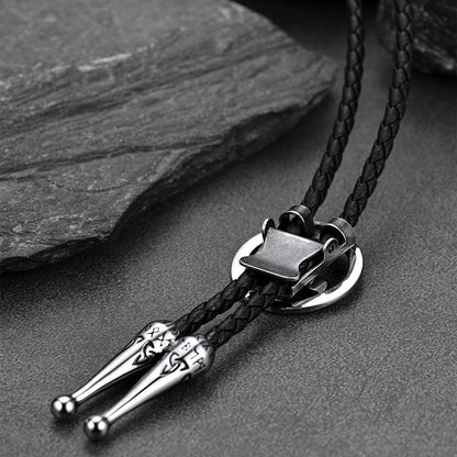 Viking Thor's Hammer Bolo Tie for