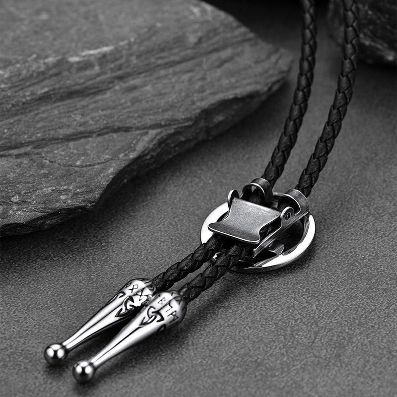 Viking Thor's Hammer Bolo Tie for
