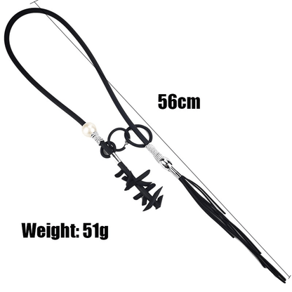 Original Design Necklaces With Removable Details / Punk Female Accessories