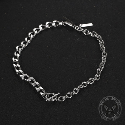 Ot Buckle Stainless Steel Necklace