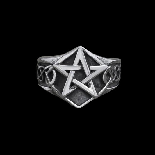 Pentagram Star Ring