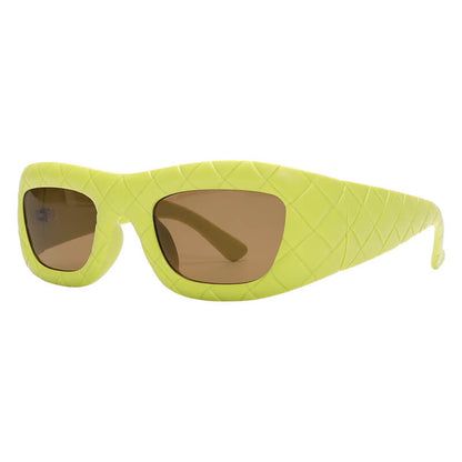 Personalized Thick Frame Uv Protection Pc Sunglasses