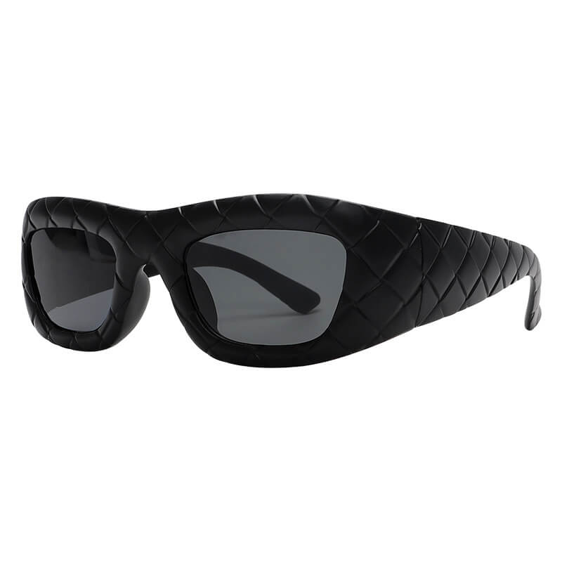 Personalized Thick Frame Uv Protection Pc Sunglasses
